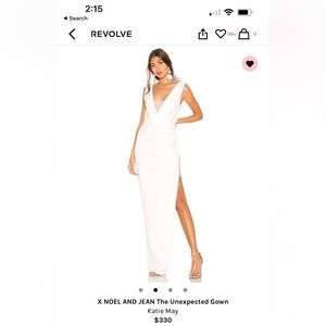 Katie May X NOEL AND JEAN The Unexpected Gown in Ivory